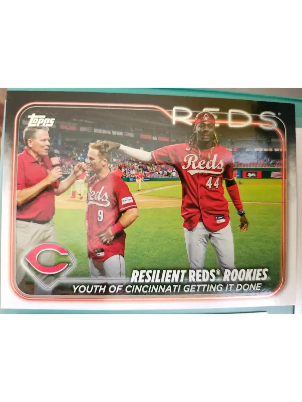 Resilient Reds Rookies: Elly De La Cruz & McClain - 2024 Topps #133